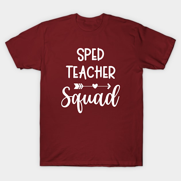 Special Needs Teacher - Squad Design T-Shirt by best-vibes-only